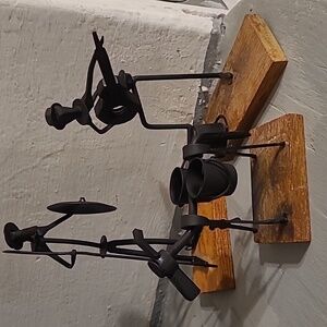 Collection of Metal Art Statues (3)